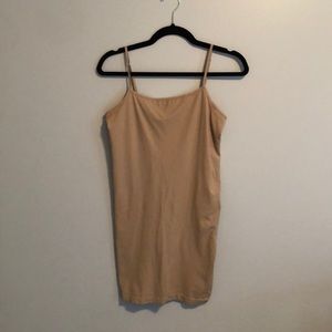 Intimately Free People Nude Slip Sz M/L